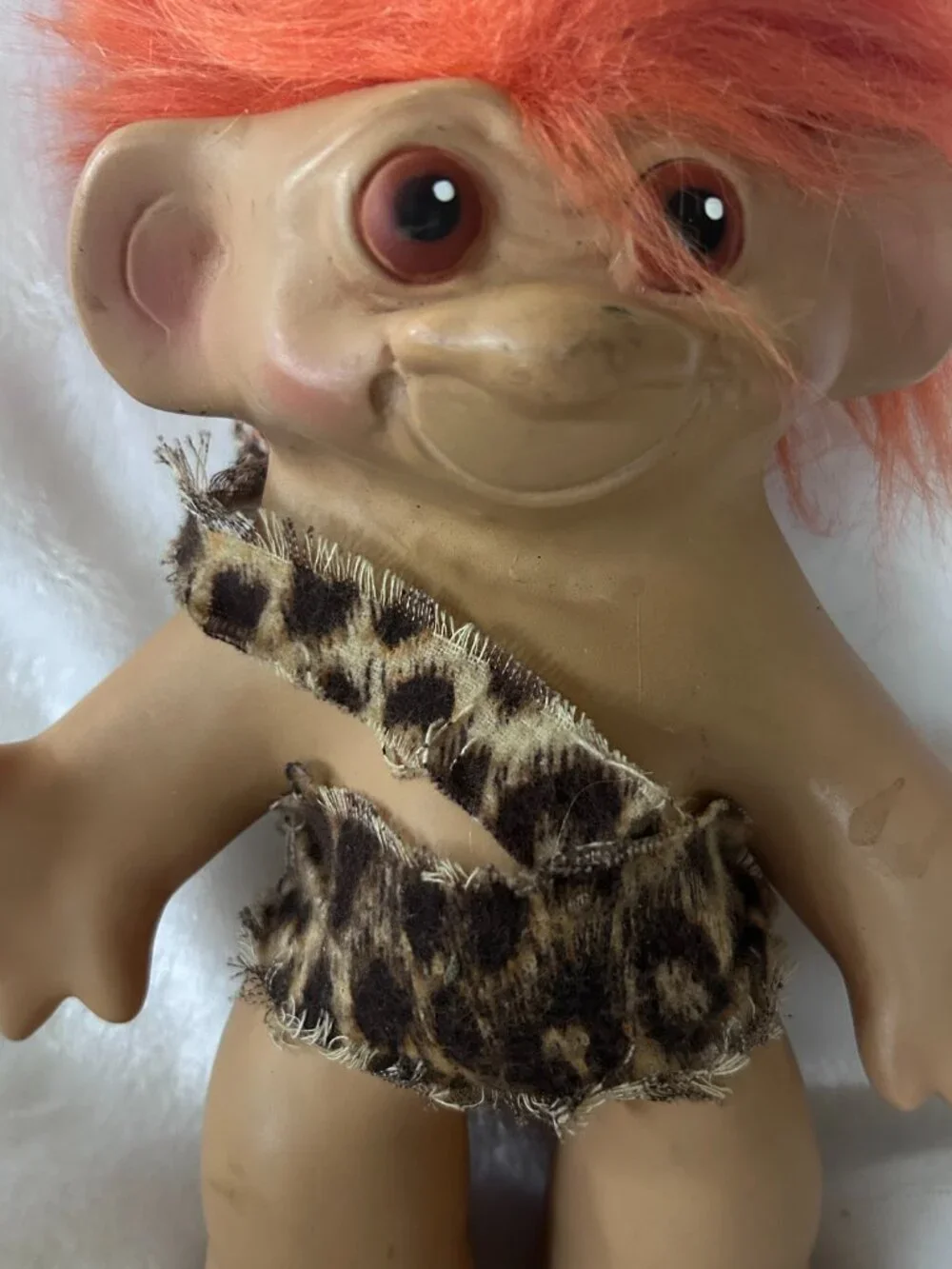 1963 Troll Neanderthal Man Figure Rare Bijou Toys Inc‎ Orange Hair 8